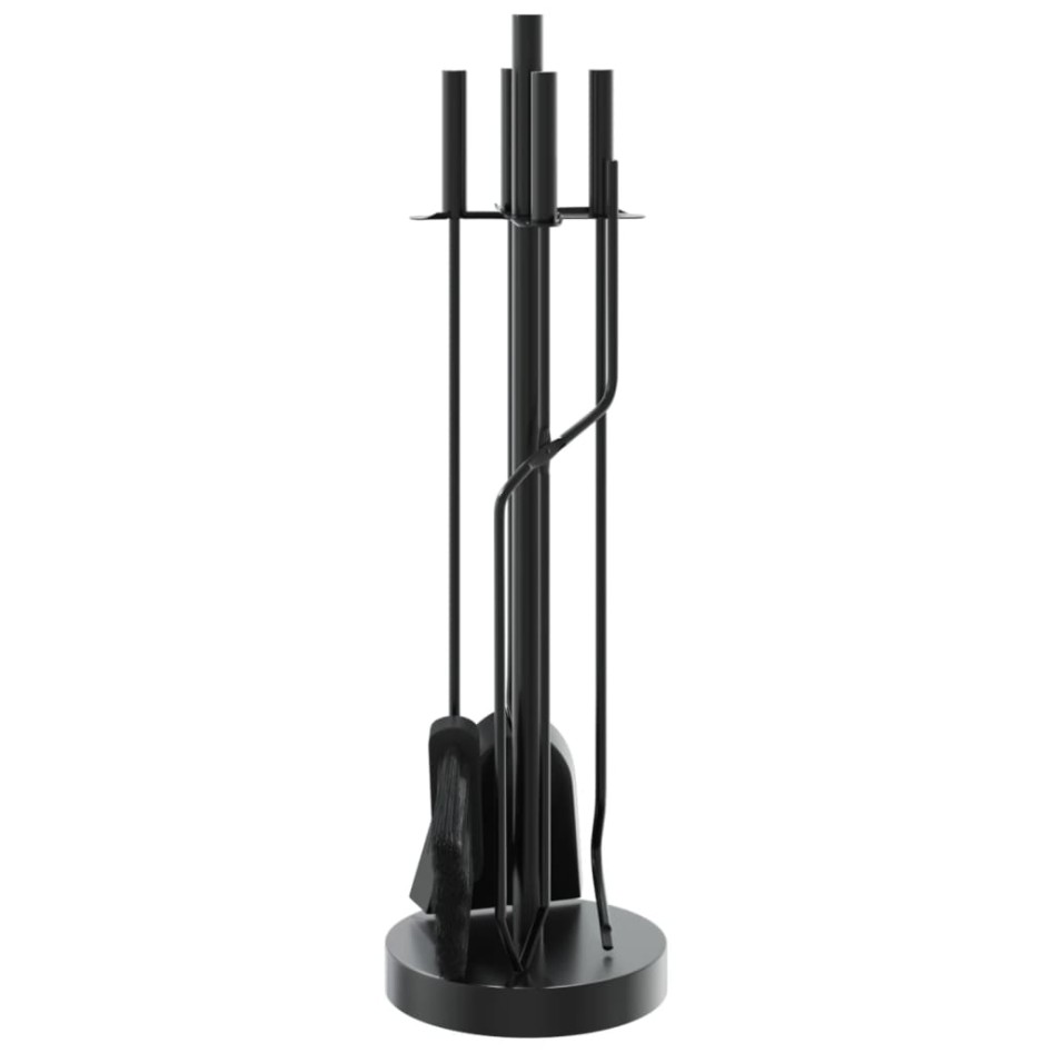 Set de herramientas para chimenea 5 piezas acero 18x66