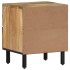 Mesita de noche de madera maciza de mango 40x33x46