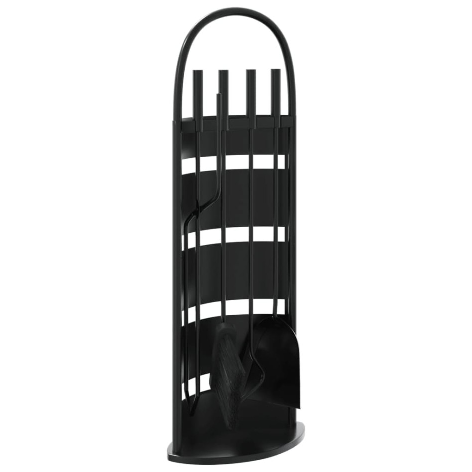 Set de herramientas para chimenea 5 pzas acero 23x15x66