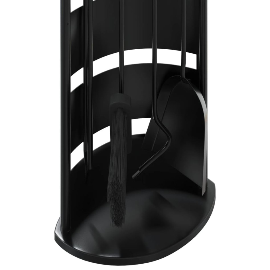 Set de herramientas para chimenea 5 pzas acero 23x15x66