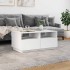 Mesa de centro con luces LED blanco 90x49x40