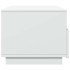 Mesa de centro con luces LED blanco 90x49x40