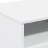 Mesa de centro con luces LED blanco 90x49x40