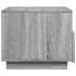 Mesa de centro con luces LED gris Sonoma 50x49x40