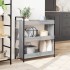 Carrito de cocina madera de ingeniería gris Sonoma 70x30x82