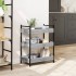 Carrito de cocina madera de ingeniería gris Sonoma 50x30x70