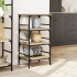 Carrito de cocina madera ingeniería roble Sonoma 45x35x89,5