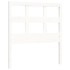 Estructura de cama con cabecero madera maciza