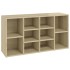 Banco zapatero contrachapada color roble 103x30x54,5