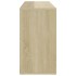 Banco zapatero contrachapada color roble 103x30x54,5