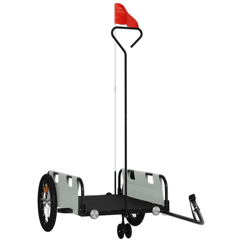 Remolque para bicicletas hierro y tela Oxford