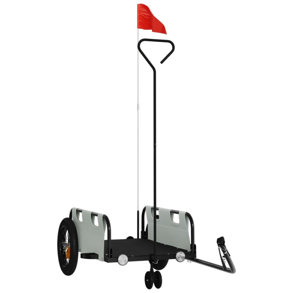 Remolque para bicicletas hierro y tela Oxford