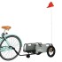 Remolque para bicicletas hierro y tela Oxford