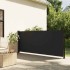 Toldo lateral retráctil negro 117x300