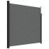 Toldo lateral retráctil gris antracita 200x300