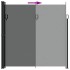 Toldo lateral retráctil gris antracita 200x300