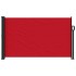Toldo lateral retráctil rojo 120x600