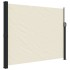 Toldo lateral retráctil crema 160x600