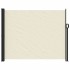 Toldo lateral retráctil crema 160x600