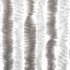 Cortina antimoscas chenilla gris claro y blanco 90x220