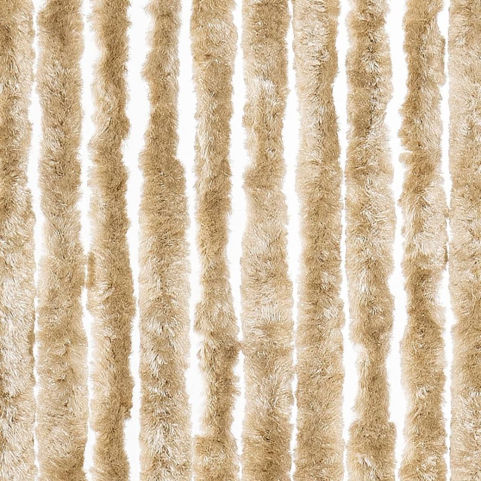 Cortina antimoscas chenilla beige 100x200