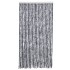 Cortina antimoscas chenilla plateado 100x230