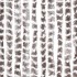 Cortina antimoscas chenilla gris taupe y blanco 100x230