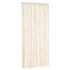 Cortina antimoscas chenilla beige y blanco 90x220