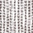 Cortina antimoscas chenilla gris taupe y blanco 90x200