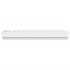 Estructura de cama madera de ingeniería blanca 90x190