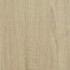 Estructura de cama sin colchón madera roble Sonoma 90x190
