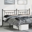 Cabecero de metal negro 180 cm