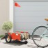 Remolque para bicicletas hierro y tela Oxford