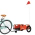 Remolque para bicicletas hierro y tela Oxford
