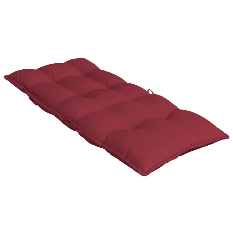 Cojines de silla con respaldo alto 4 uds tela Oxford rojo
