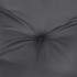 Cojines de silla respaldo bajo 4 uds tela Oxford gris