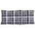 Cojines para silla respaldo alto 4 uds tela Oxford cuadros