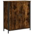 Aparador de madera de ingeniería roble ahumado 70x30x80