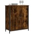 Aparador de madera de ingeniería roble ahumado 70x30x80