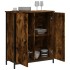 Aparador de madera de ingeniería roble ahumado 70x30x80