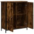 Aparador de madera de ingeniería roble ahumado 70x30x80