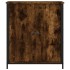 Aparador de madera de ingeniería roble ahumado 70x30x80