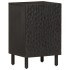 Mueble de baño de madera maciza de mango negro 38x33x58