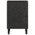 Mueble de baño de madera maciza de mango negro 38x33x58