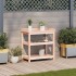 Mesa de plantación con estantes madera Douglas 82,5x45x86,5