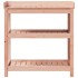 Mesa de plantación con estantes madera Douglas 82,5x45x86,5