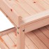 Mesa de plantación con estantes madera Douglas 82,5x45x86,5