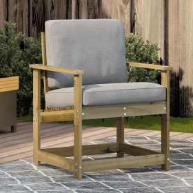 Silla de jardín madera de pino impregnada 62x56x77