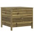 Taburete de jardín madera de pino impregnada 62x63,5x53,5
