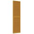 Biombo separador de 3 paneles madera maciza paulownia